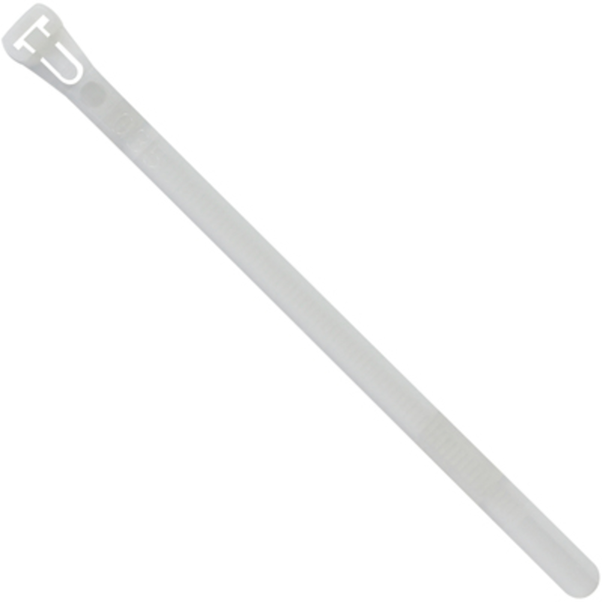 Stock Packaging Releasable Cable Ties — 10in., 50 Lb. Capacity, Natural, 1000 Pcs, Model# CTR10A